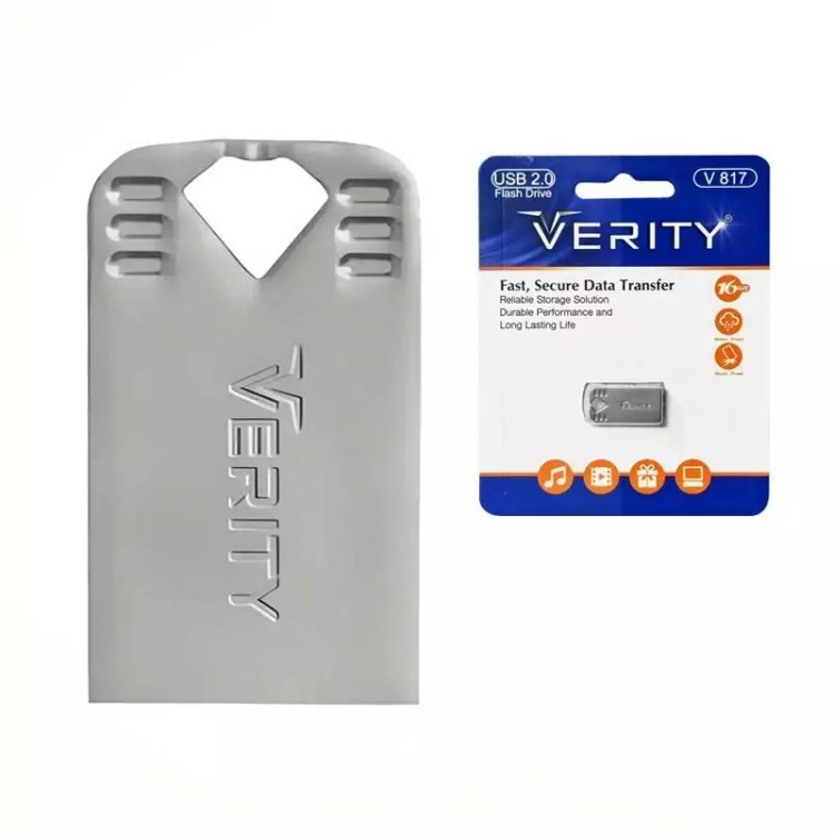 فلش مموری وریتی مدل V817 ظرفیت 16 گیگابایت USB 2