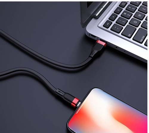 کابل شارژ USB به لایتنینگ هوکو ( hoco ) مدل U72