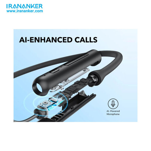 هدفون بلوتوثی گردنی انکر Soundcore Life U2i مدلA3213 (با گارانتی 15 ماهه آسان سرویس)