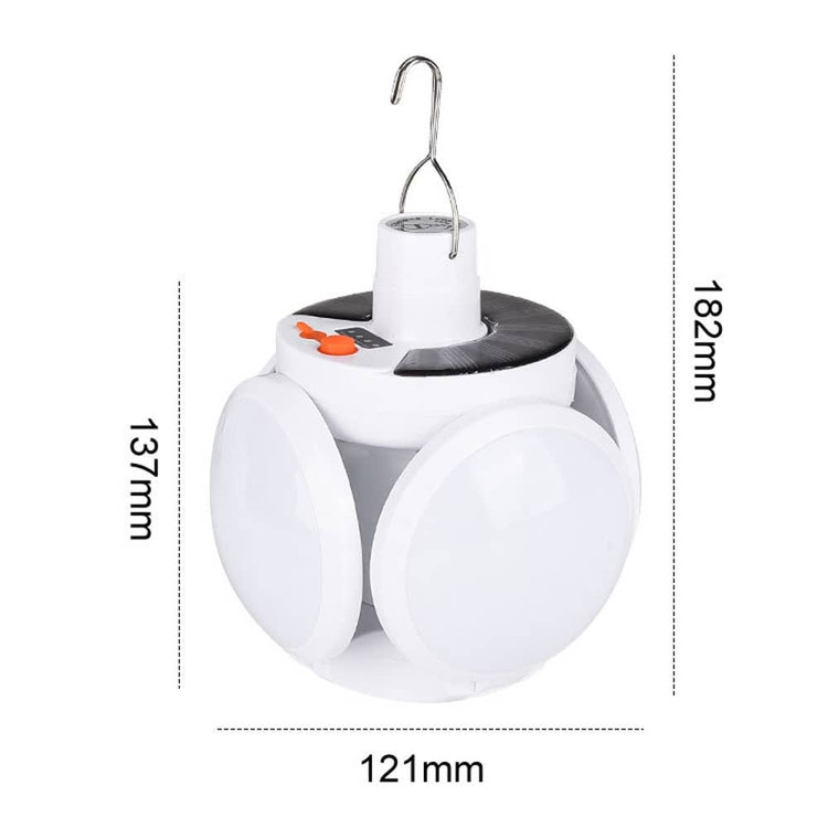 چراغ شارژی خورشیدی مدل JD-2029 اورجینال