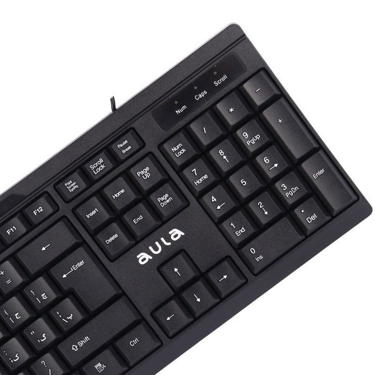 کیبورد سیم دار آئولا (AULA) مدل AK205