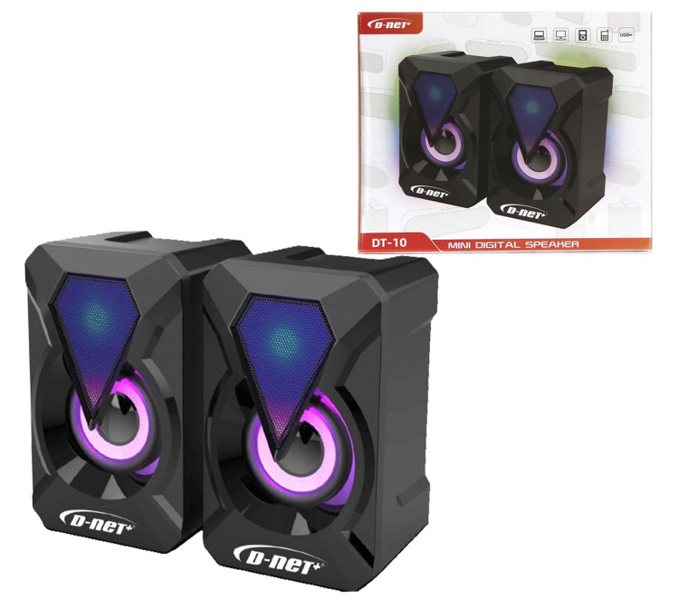 اسپیکر دو تیکه کامپیوتر دی نت (DNET) مدل DT-10
