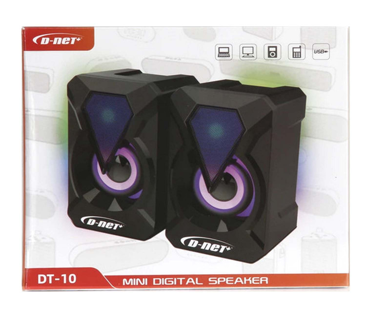 اسپیکر دو تیکه کامپیوتر دی نت (DNET) مدل DT-10