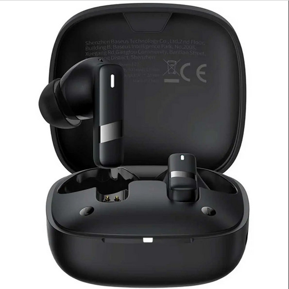 هدفون بی سیم باسئوس مدل Bowie E20 ENC (مشکی) با 24 ماه گارانتی آونگ