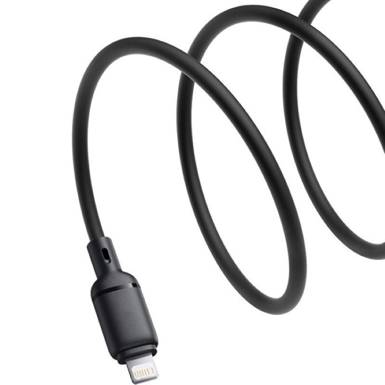 کابل شارژر اپل USB به Lightning باسئوس ( Baseus) طول 1 متر ( گارانتی 24 ماهه آونگ )