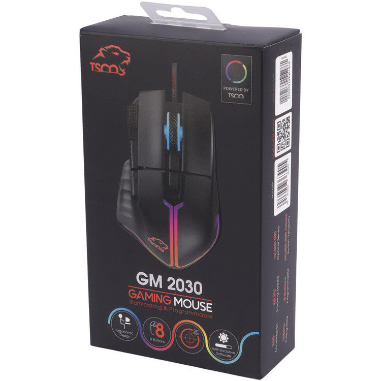ماوس سیم دار گیمینگ تسکو ( TSCO) مدل TDCO GM 2030 (گارانتی 12 ماهه توسن سیستم شرق )