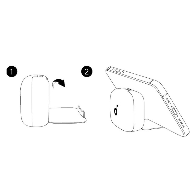 ایرپادز (هدفون بی سیم) انکر مدل R50i NC رنگ مشکی( 18 ماه گارانتی ایستا)