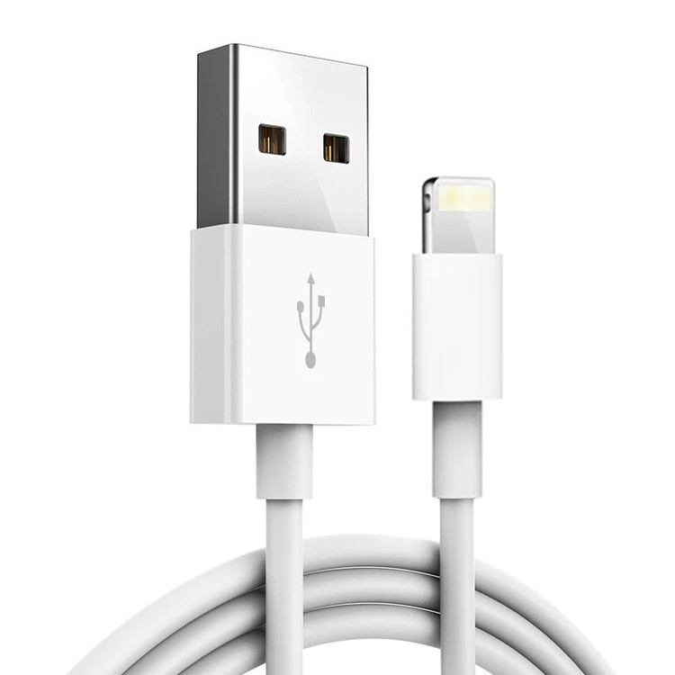کابل شارژر اپل USB به Lightning صدرصد اورجینال طول 1 متر ( گارانتی تضمین اصالت و سلامت فیزیکی )