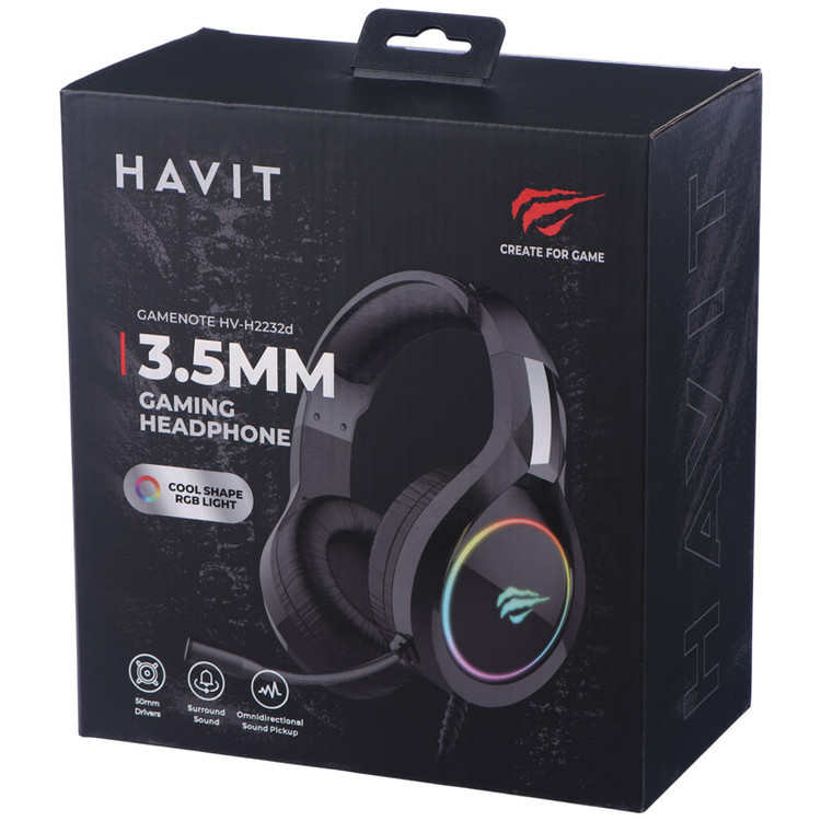 هدست گیمینگ سیم دار Havit HV-H2232d ( گارانتی 12 ماهه متین)