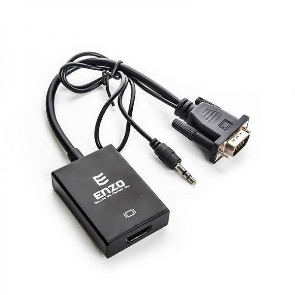 تبدیل تصویر VGA به HDMI انزو مدل VG-51 ( گارانتی 12 ماهه انزو)