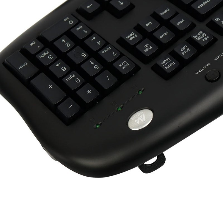 کیبورد و ماوس گیمینگ باسیم ای فورتک مدل KX-2810BK