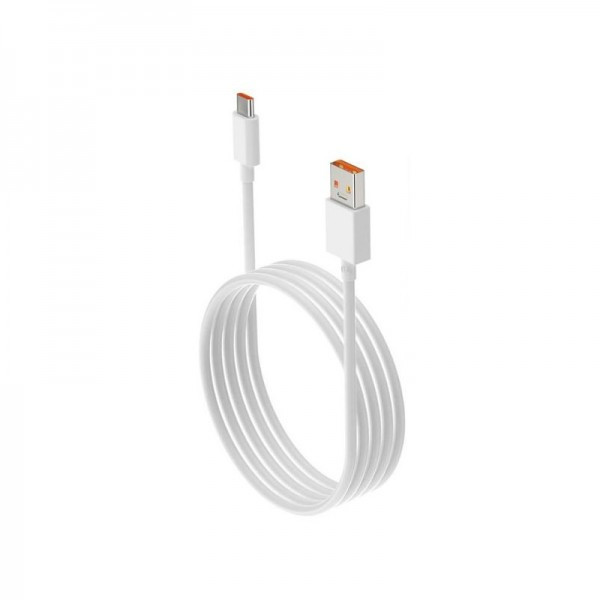 کابل شارژ USB به Type-Cشیائومی ( Xiaomi ) 120W طول 1 متر مدل 6A (گارانتی 6 ماهه پارتیان پایا)