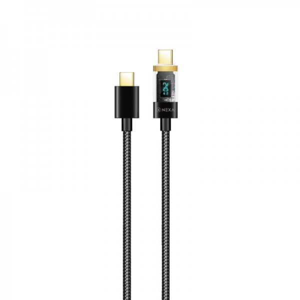 کابل شارژ TYPE-C به TYPE-C نکسا (NEXA) طول 1.2 متر مدل LX103 ( گارانتی 12 ماهه پژواک رایانه )