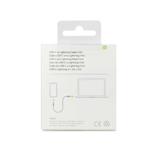 کابل شارژر اپل Type C به Lightning مدل M1 (صددرصد اورجینال اپ استوری)