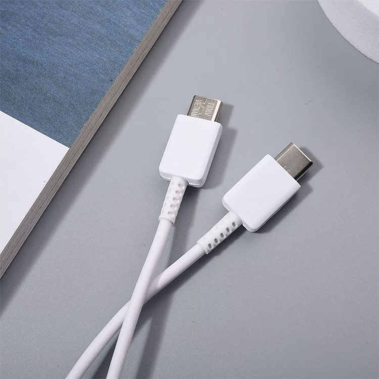 کابل شارژ سامسونگ ( SAMSUNG ) دو سر تایپ C اورجینال سریع و انتقال دیتا پک اصلی Samsung