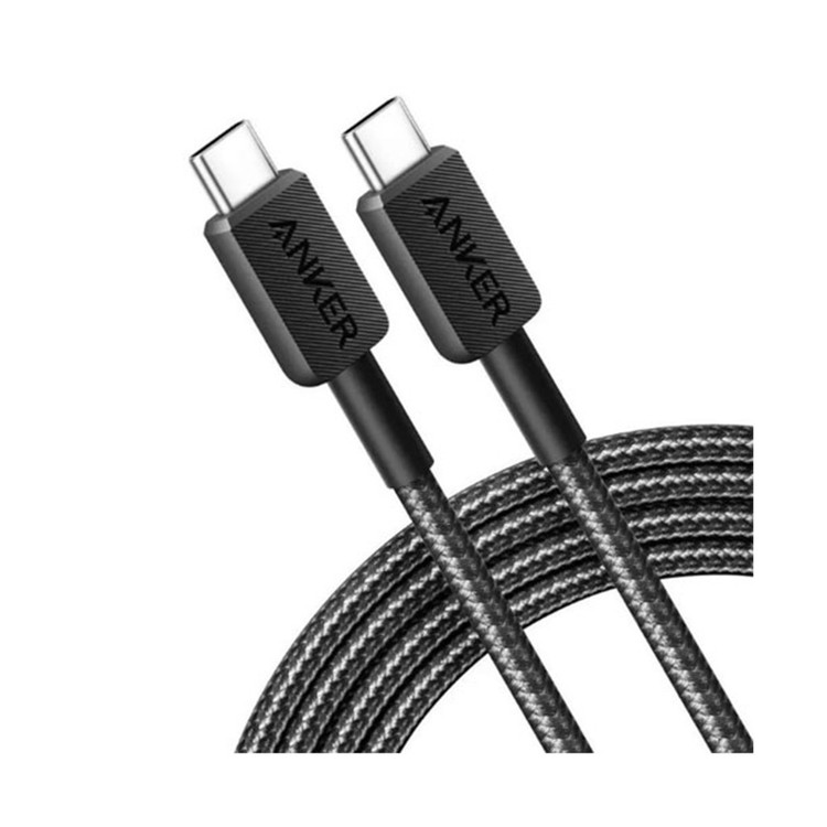 کابل شارژ Type-C به Type-C انکر (Anker) مدل A81D5H11 240W (گارانتی 18ماهه حافظه طلایی ایستا)