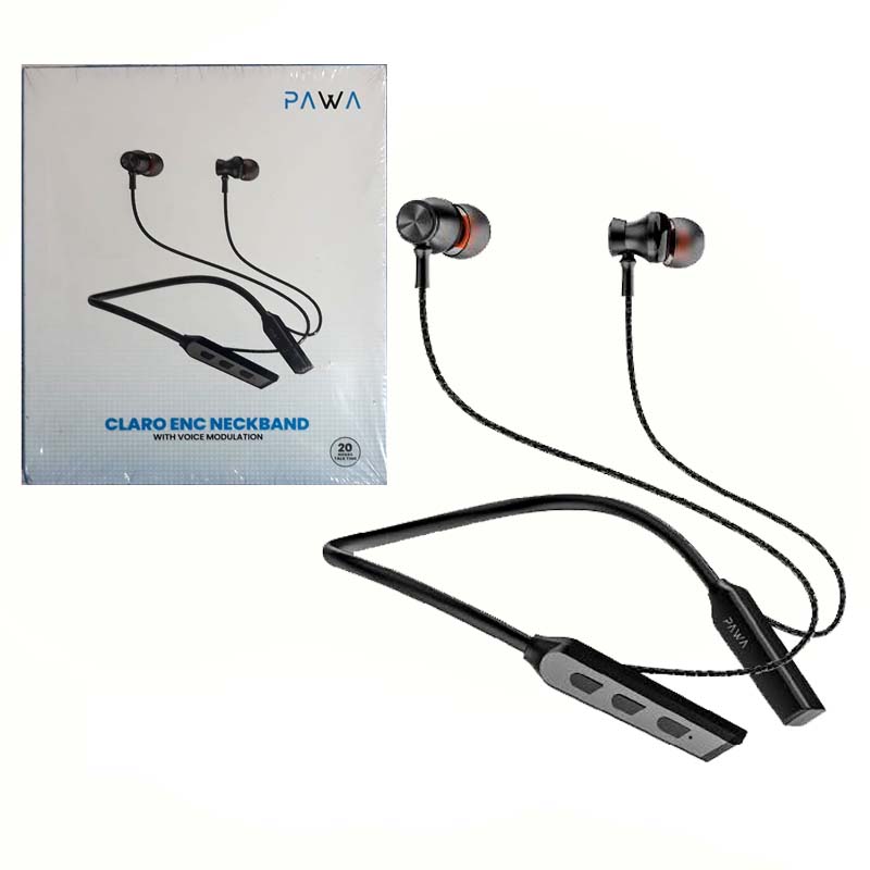 هندزفری گردنی بلوتوثی پاوا مدل Carlo enc neckband