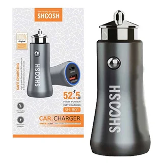 شارژر فندکی شوش 52.5 وات SHOOSH SH-801