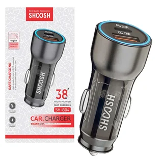 شارژر فندکی خودرو شوش مدلsh804